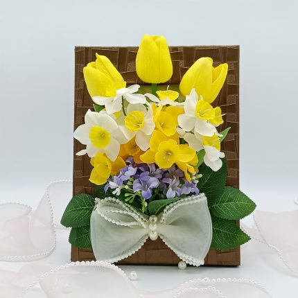 Decorațiune florală pe ramă foto de 15/20 cm