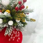 Aranjament decorativ - Spiridusul Craciunului - imagine 2