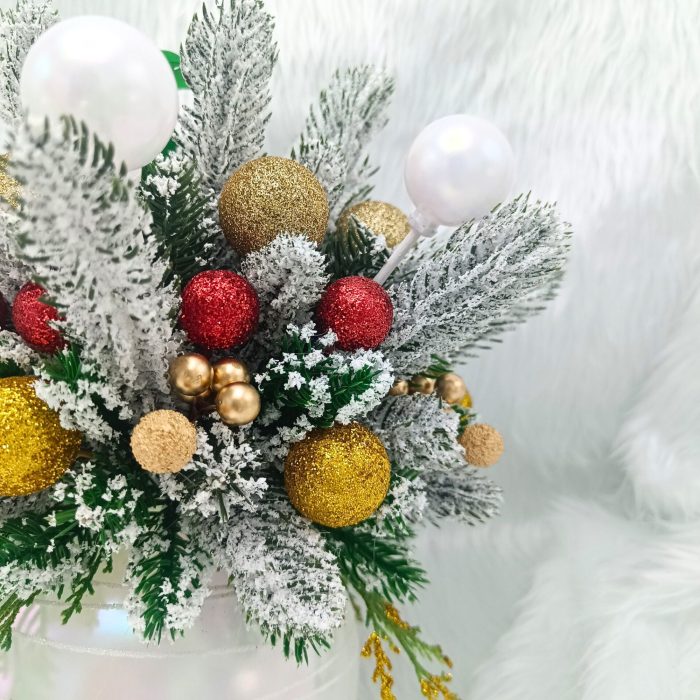 Aranjament Craciun - Eleganta de Iarna - imagine 2