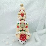 Bradut handmade Craciun - Creme de Noel