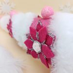 Bradut handmade Craciun - Acadea Rose - imagine 3